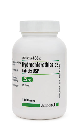 Hydrochlorothiazide Tablets 25mg 100's