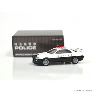 Tarmac Works X Greenlight 1/64 Nissan GTR R 34 Japan police